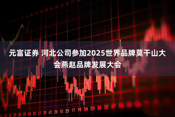 元富证券 河北公司参加2025世界品牌莫干山大会燕赵品牌发展大会