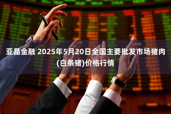 亚晶金融 2025年5月20日全国主要批发市场猪肉(白条猪)价格行情
